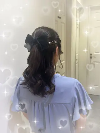 ヘアアレンジ 💖韓国ヘア/ハイト ーン💖mikotoのヘアスタイル