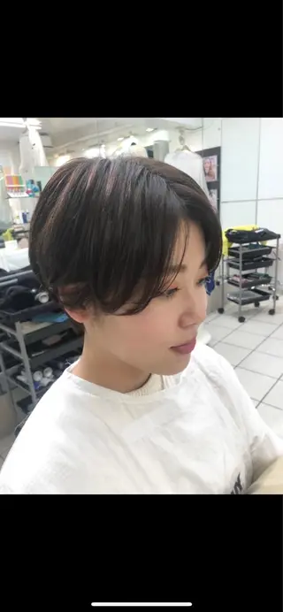 ショート ショートヘア / 星野菜月のヘアスタイル