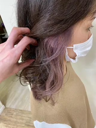 カラー SALOWIN栄 高須大貴のヘアスタイル