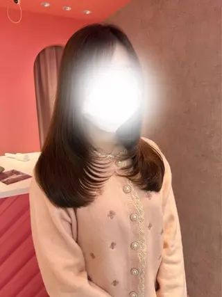 セミロング Lond  vallee 渋谷店所属・ボブ/縮毛矯正/ 髪質改善/瑞月のヘアスタイル