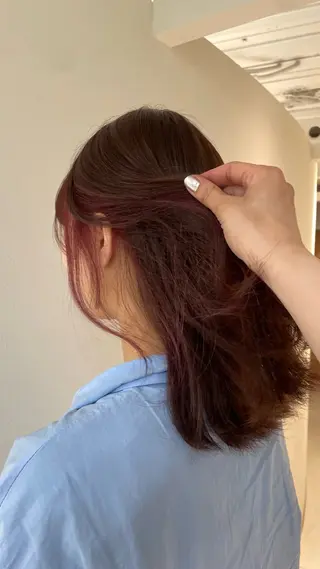 カラー 【pyxis】 ひなのヘアスタイル