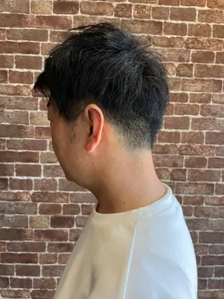 ショート カラー パーマ ヘアアレンジ メンズ キッズ ネイル マツエク・マツパ 久木原 ゆりのヘアスタイル