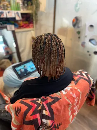 ショート ヘアアレンジ メンズ scamp⭐️ さくらのヘアスタイル