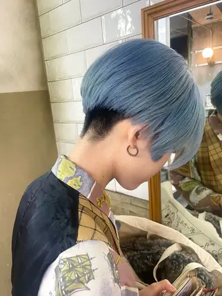 ショート メリケンビューティーパーラー所属・CHIHIRO メリケンビューティーのヘアスタイル