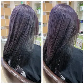 セミロング 🦋ハイトーン🦋 石山 希理🦋のヘアスタイル