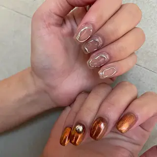 ネイル Yu_me 北堀江 chikaのネイルデザイン