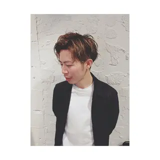 ショート メンズ 嶋佐 昌大 シマサマオのヘアスタイル