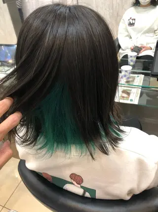 ミディアム 手塚 亮汰のヘアスタイル