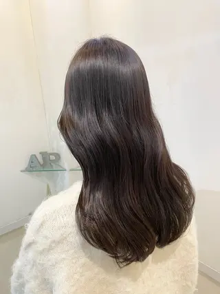 ロング カラー 髪質改善カラー🤍 エクステ✨君島由実子のヘアスタイル