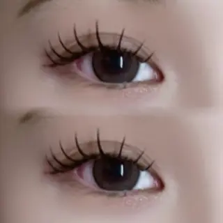 マツエク・マツパ 束感マツエク⟡.· HARUNA🤍のマツエク・マツパデザイン