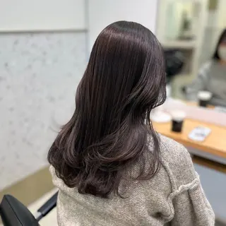 ミディアム カラー ヘアアレンジ 完全💗マンツーマン marinのヘアスタイル