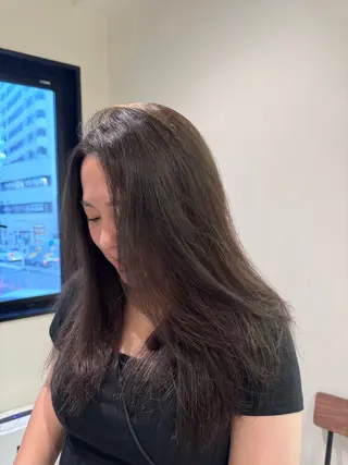 セミロング 茅ヶ崎/ alomのヘアスタイル