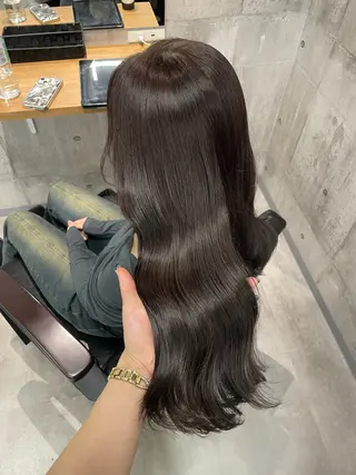 ロング カラー ayano /レイヤー/艶カラーのヘアスタイル