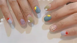 ネイル 横浜市中区曙町 ネイルE·U·Bのネイルデザイン