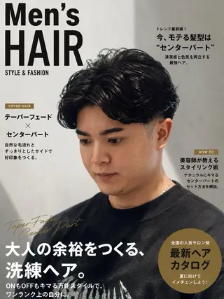 ショート メンズ 🎸メンズ朝ラク！ パーマ特化ren🎸のヘアスタイル