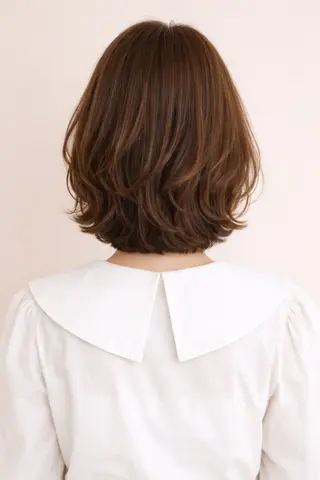 ミディアム Paloma大垣　Repos所属・Risa .Sのヘアスタイル