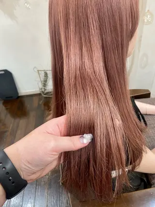 ロング Lamana所属・透明感カラー/ 加瀬たまものヘアスタイル