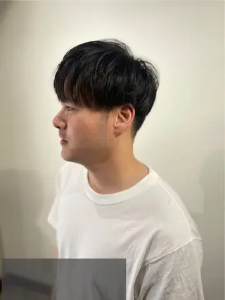 ミディアム メンズ 流行メンズスタイル ren✂︎のヘアスタイル