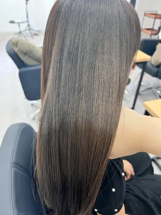 セミロング anB ハルカのヘアスタイル