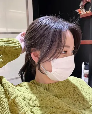 ロング カラー ヘアアレンジ BiBi 武田 あやのヘアスタイル