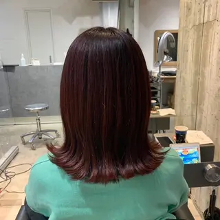 ミディアム カラー director tatsukiのヘアスタイル