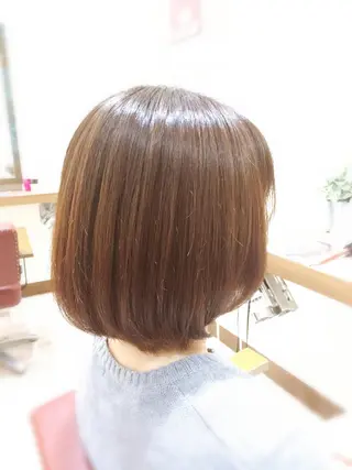 ショート カラー 🌈２０年目突入🎉 山口のヘアスタイル