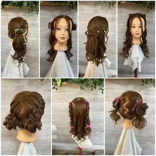 ヘアアレンジ AYA/ヘアセット/ メンズ/コーンロウのヘアスタイル