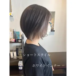 ショート カラー 坂井田 浩樹のヘアスタイル