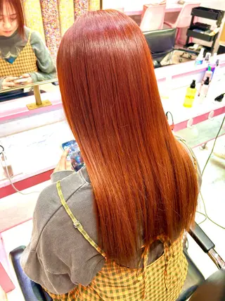 ロング カラー レイン🌏🌱 似合わせ/ハイトーンのヘアスタイル