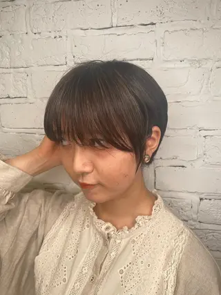 ショート 飯塚 七海のヘアスタイル