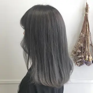 ロング カラー ヘアアレンジ 馴染ませNo.1🧃 エクステ・アレンジのヘアスタイル
