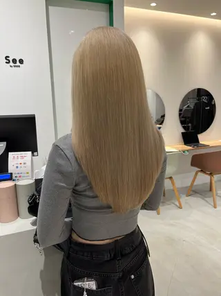 ロング 高橋 柊和のヘアスタイル