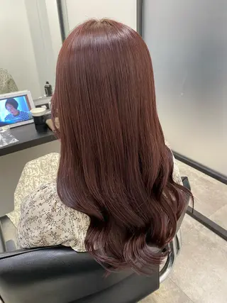 ロング カラー 【艶髪×韓国風】 毛流れ職人 RYOのヘアスタイル