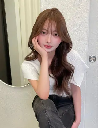 ロング 髙杉 心のヘアスタイル