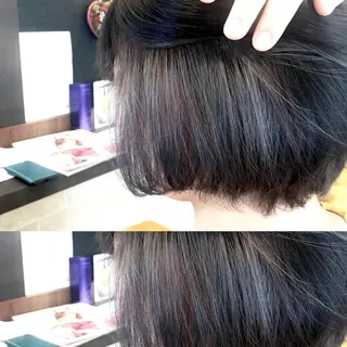 ショート カラー 柿沼  洸太のヘアスタイル