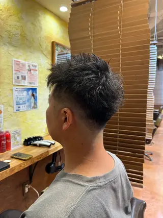 ショート メンズ 伊東 颯のヘアスタイル