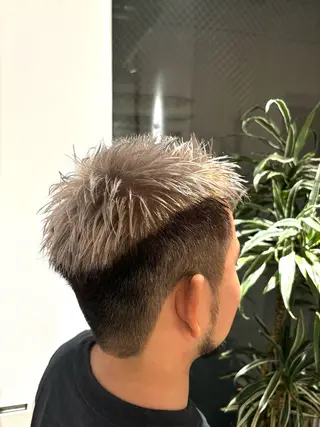 メンズ レイヤーカット 湘南台/高倉航汰のヘアスタイル