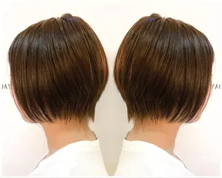 ショート ショート✨ボブ✨代表 新田見美仁のヘアスタイル