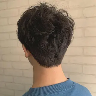 ショート パーマ メンズ ✨髪質改善✨ kazuyaのヘアスタイル