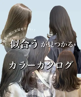 カラー Hikaru艶カラー /メンズカットのヘアスタイル