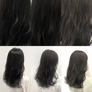 カラー 💖ブリーチなし透明 感💖ASAHIのヘアスタイル