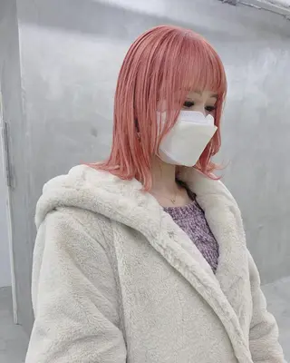 ミディアム カラー 🐝 hachi🐝のヘアスタイル