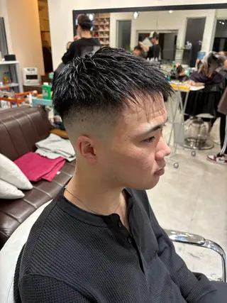 ショート メンズ 本間 颯太のヘアスタイル