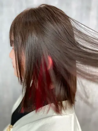 カラー 佐藤 沙也輝のヘアスタイル