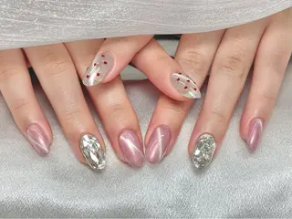 ネイル 夏 目のネイルデザイン