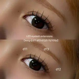 マツエク・マツパ LABEL NATSUKAのマツエク・マツパデザイン