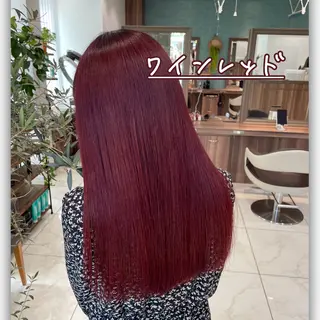 ロング カラー ✨本格的韓国スタイル 特化✨ﾊﾙｶ✨️のヘアスタイル