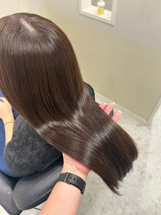 ミディアム カラー 🩰ニシムラヒカリ 半個室salon♡*のヘアスタイル