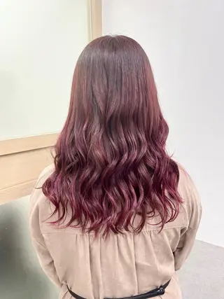 ロング カラー 天野 涼のヘアスタイル