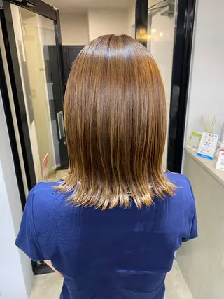 ミディアム レイヤー×髪質改善✨ 渋谷/佐藤侑哉のヘアスタイル